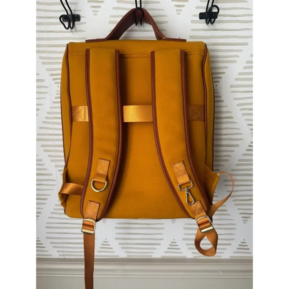 Tote&Carry Varsity Mustard Yellow Backpack